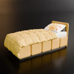 Bed IKEA SLATTUM