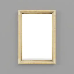 Metal Rectangle Wall Mirror
