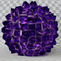 Procedural Amethyst