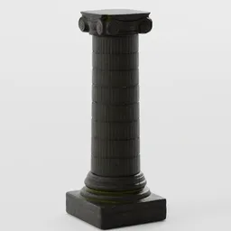 Stone Pillar Column Medium
