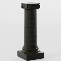 Stone Pillar Column Medium