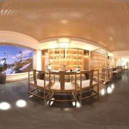 Chinese tea room