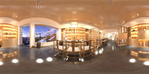 Chinese tea room