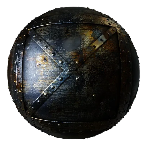 Metal Dark Riveted
