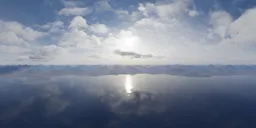 Aerial Landscape Cloudy Sky Day