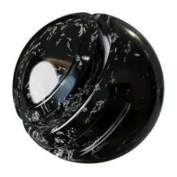Procedural Nero Marquina