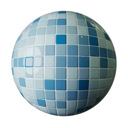 Pillowed Ceramic Mosaic Tiles