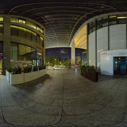 Corridor at night