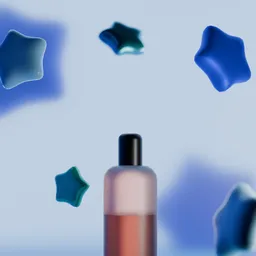 Blue Starry Minimal Stage