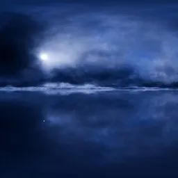 Darkened Daylight Sky