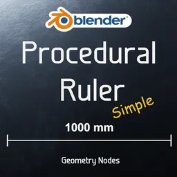 Procedural Ruler Simple