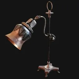 Art Nouveau Table Lamp