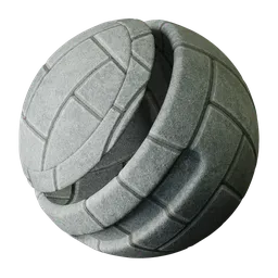 Herringbone Stone Pavers