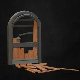 Broken Door