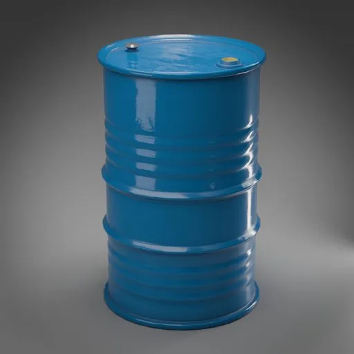 Large Steel Barrel