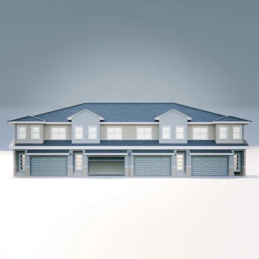 Block of 4 Terrace Houses....External