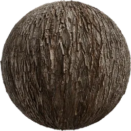 High-resolution Bark Willow 02 texture for 3D models, created by Charlotte Baglioni, suitable for realistic rendering.
