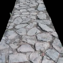 Stone pavment