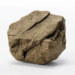 Flat Boulder Rock