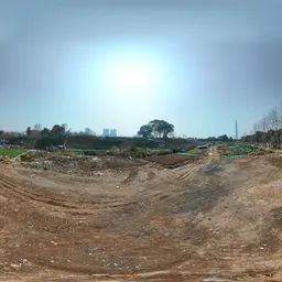Highsky clouds ground mud