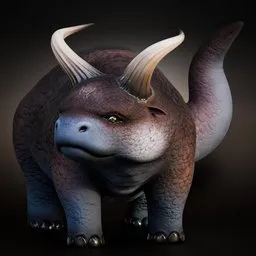 Bullhorn Beast Rigged