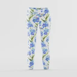 Watercolor Flower Power Leggings