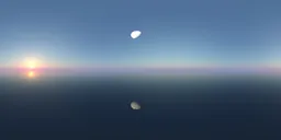 Twilight with the moon