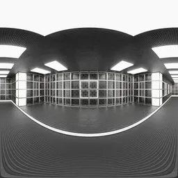 Studio Square Metal - HDRi