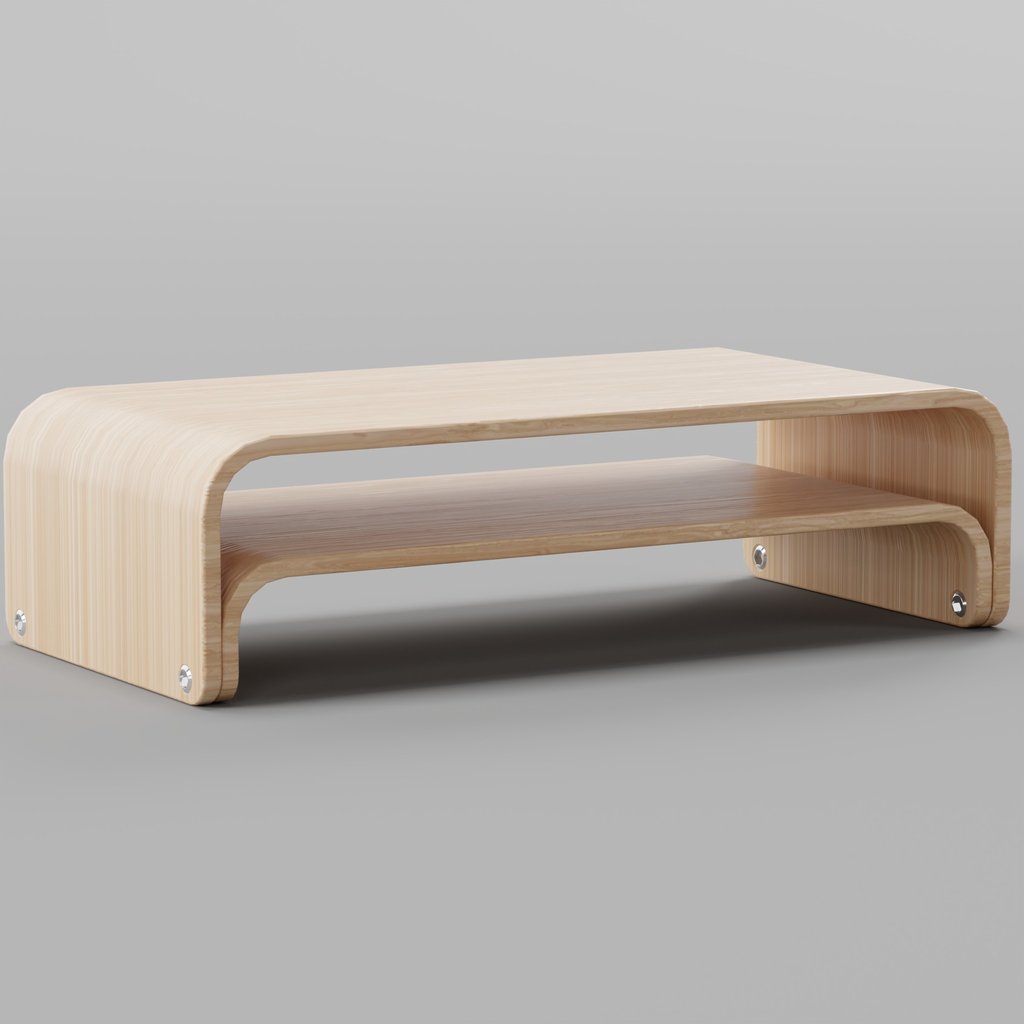 VATTENKAR monitor stand | FREE Office Tables models | BlenderKit