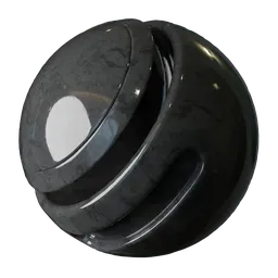 Polished Black Marble