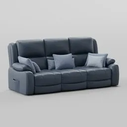 3-seater Leather Sofa