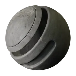 Weathered Spalled Concrete