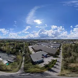 Cloudy Sky Rural Sunny