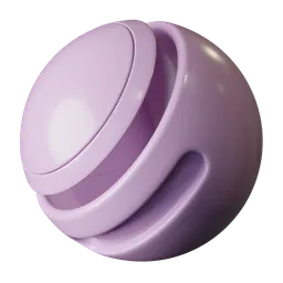 Light Purple Lacquered Surface