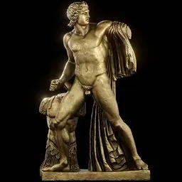 statue of Brass Dioscurus