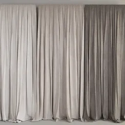 3 panel curtains