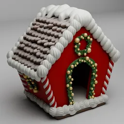 Christmas GingerBread House Cookie