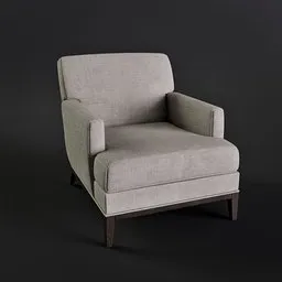 Beige armchair