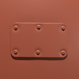 Thumbnail: metal plate small
