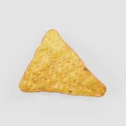 Detailed 3D model of a crisp, realistic texture, suitable for close-up renders and Blender projects.