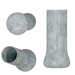 Flat Oval Vase