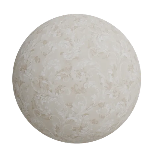 Damask stone color wallpaper