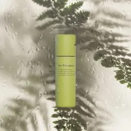 Scene with plant background