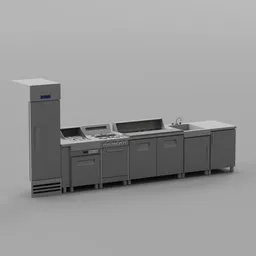 Food Trailer Interior Equipment