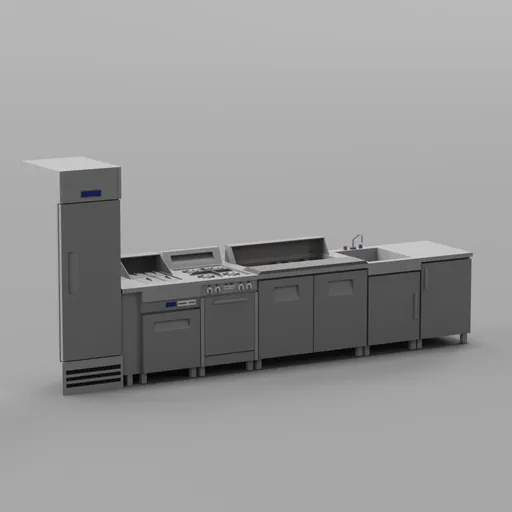 Food Trailer Interior Equipment