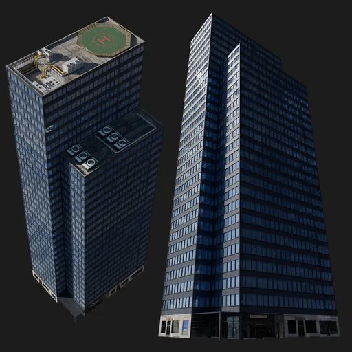 Modern Highrise Office Tower