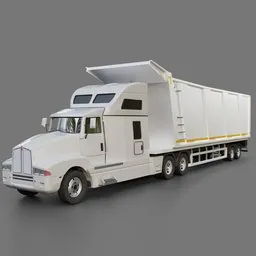 Kenworth T600 Trailer Tipper Truck