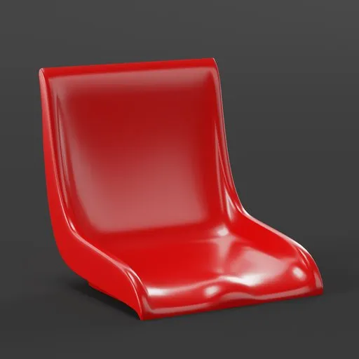 Molded Plastic Stadium Seat