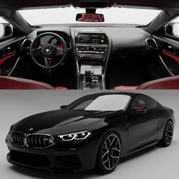 BMW M8(Rigged)