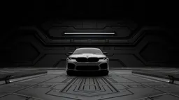 Futuristic Car Showcase